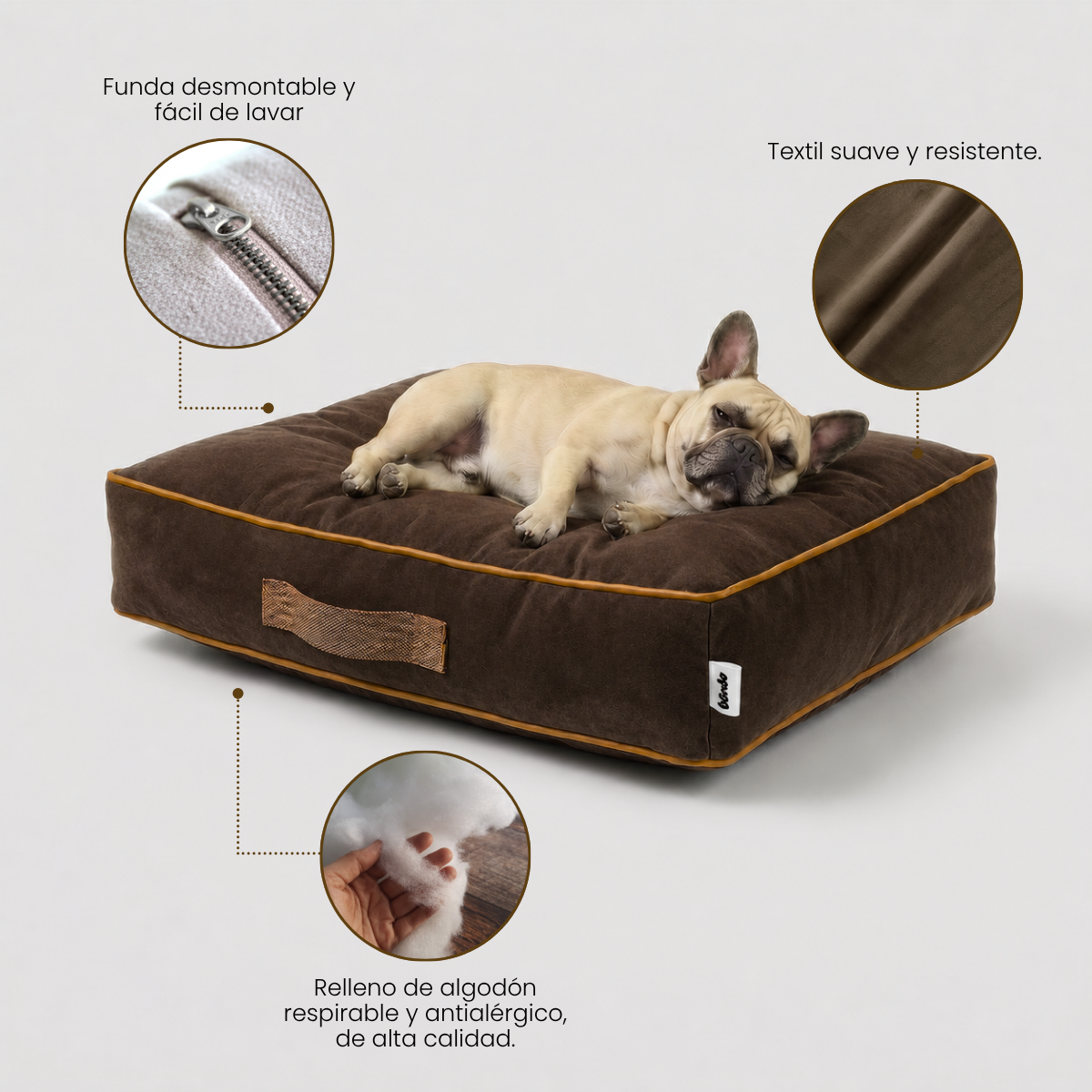 Cama Sofo Chocolate Miel